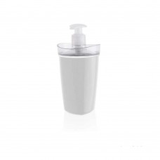 Porta Sabonete Líquido Tule Branco Ou Porta Sabonete Líquido Tule Branco Ou