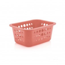 Cesto Organizador 1,5l Pequeno Rosa Quartz Ou