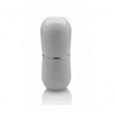 Porta Escova De Dente Para Bancada Branco Cromo Belly Ou Porta Escova De Dente Para Bancada Branco Cromo Belly Ou