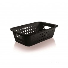 Caixa Organizadora Média Baixa Preta Ou Caixa Organizadora Média Baixa Preta Ou