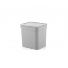 Lixeira 2,5l Polipropileno Branca Ou