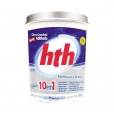 Cloro Para Piscina Granulado Aditivado Mineral Brilliance 5,5kg Hth