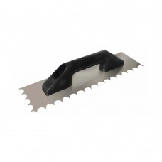 Desempenadeira De Aço 38cm Dentada Raio 10mm Com Cabo Plástico Cortag Desempenadeira De Aço 38cm Dentada Raio 10mm Com Cabo Plástico Cortag