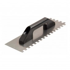 Desempenadeira De Aço 38cm Dentada 12x12mm Com Cabo Plástico Cortag Desempenadeira De Aço 38cm Dentada 12x12mm Com Cabo Plástico Cortag