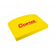 Espátula Em Eva Para Rejunte Amarela Cortag