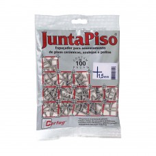 Espaçador Juntapiso 1,5mm 100 Peças Cortag