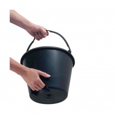 Balde De Plástico Para Cimento Preto Cortag