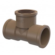 Tê De Redução Roscável 3/4x1/2