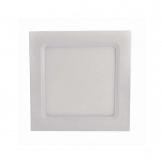Embutido Slim Led Quadrado 12w 3000k Branco Bronzearte