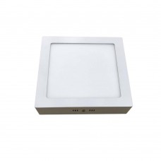 Plafon De Sobrepor Quadrado Home Led 6w 6k Bivolt Branco Bronzearte