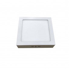 Plafon De Sobrepor Quadrado Home Led 6w 3k Bivolt Branco Bronzearte