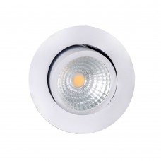 Spot De Embutir Base Redonda Easy Led Com Driver 5w 3000k Branco Bronzearte