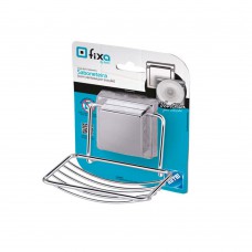 Saboneteira Com Ventosas Aço Cromado Arthi Saboneteira Com Ventosas Aço Cromado Arthi