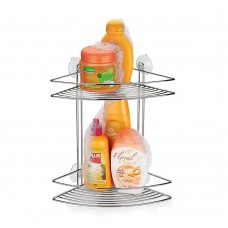 Cantoneira Dupla Cromada Com Ventosa 1504 Arthi