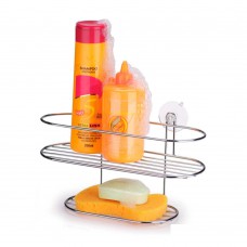 Porta Shampoo Cantoneira Com Ventosas Arthi Porta Shampoo Cantoneira Com Ventosas Arthi