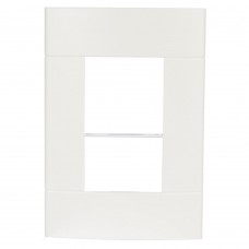 Placa 4x2 3 MÓdulos Branco Lunare Schneider Placa 4x2 3 MÓdulos Branco Lunare Schneider