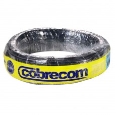 Cabo Flexível Com Até 750v 1,5mm Preto 100 Metros Cobrecom Cabo Flexível Com Até 750v 1,5mm Preto 100 Metros Cobrecom