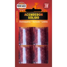 Acendedor Sólido 4 Pçs Prime Grill