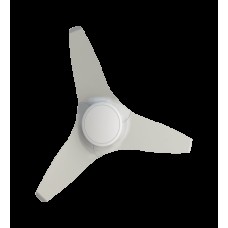 Ventilador De Teto Ventisol Flow Com Luminária Led 3 Pás 127v 130w Branco
