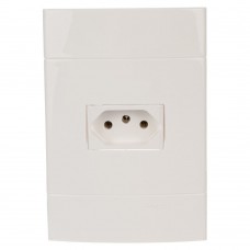 Conjunto Tomada 2p T 10a 250v Decor Schneider Conjunto Tomada 2p T 10a 250v Decor Schneider