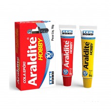 Cola Epóxi Araldite Hobby 16g Incolor Tekbond