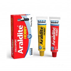 Cola Epóxi Araldite Hobby 23g Incolor Tekbond