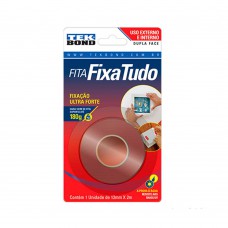 Fita Acrílica Dupla Face Para Uso Interno/externo 12mmx2mtekbond