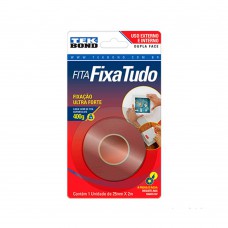 Fita Acrílica Dupla Face Para Uso Interno/externo 25mmx2mtekbond