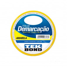 Fita Demarcação 48mmx15m Amarela Tekbond