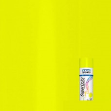 Tinta Spray Fluorescente Super Color Amarelo 350ml Tekbond