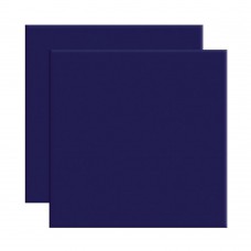 Revestimento De Parede Fachada Brilhante Bold 15,5x15,5cm Azul Cobalto Ceral