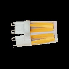 Lâmpada G9 Filamento Dimerizável Luminatti 127v 3w 2700k Amarela 90lm