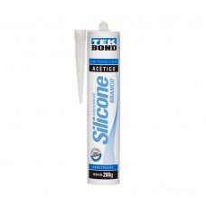 Adesivo De Silicone Acético 280g Branco Tekbond