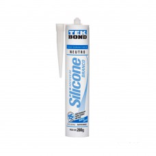 Adesivo De Silicone Neutro 280g Branco Tekbond