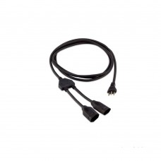 Extensão Multiplicadora Tripolar 20a 5 Metros 2t Preta Forceline Extensão Multiplicadora Tripolar 20a 5 Metros 2t Preta Forceline