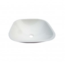 Cuba Para Banheiro De Apoio Quadrada 71029ph 42x42cm Branca Alterna