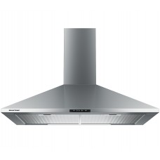 Coifa De Parede Brastemp 60 Cm Inox Piramidal 4 Bocas Com Duplo Filtro 220v