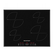 Cooktop 4 Bocas De Indução Brastemp  Com Timer Touch 220v