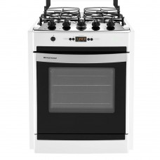 Fogão Brastemp 4 Bocas Embutir Branco Com Timer Digital Bivolt