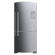 Geladeira Brastemp Frost Free Inverse 573 Litros Cor Inox Com Smart Bar 110v