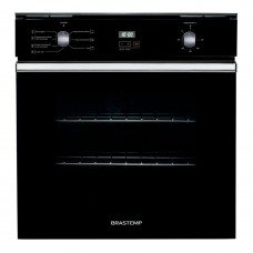 Forno De Embutir Elétrico Brastemp 84 Litros Preto Com Convecção E Timer Touch 220v