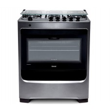 Fogão Consul 5 Bocas Cor Inox Com Botões Removíveis Bivolt