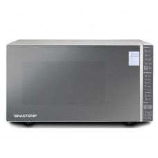 Micro-ondas Brastemp 32 Litros Cor Inox Espelhado Com Painel Integrado 110v
