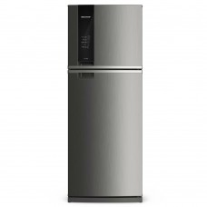Geladeira Brastemp Frost Free Duplex 462 Litros Cor Inox Com Turbo Control 110v