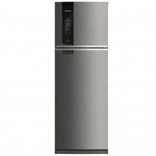 Geladeira Brastemp Frost Free Duplex 478 Litros Cor Inox Com Freezer Control Advanced 110v