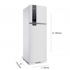 Geladeira Brastemp Frost Free Duplex 400 Litros Branca Com Freeze Control 220v