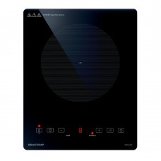 Cooktop 1 Boca De Indução Brastemp Portátil Com Touch Timer Com Autodesligamento - Bdj30be 220v