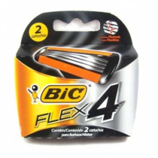 Refil Para Aparelho De Barbear Bic Flex 4 C/2