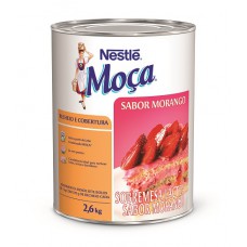 Recheio e Cobertura Morango MOÇA 2,6kg