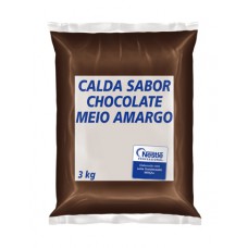 Calda Chocolate Meio Amargo 3kg